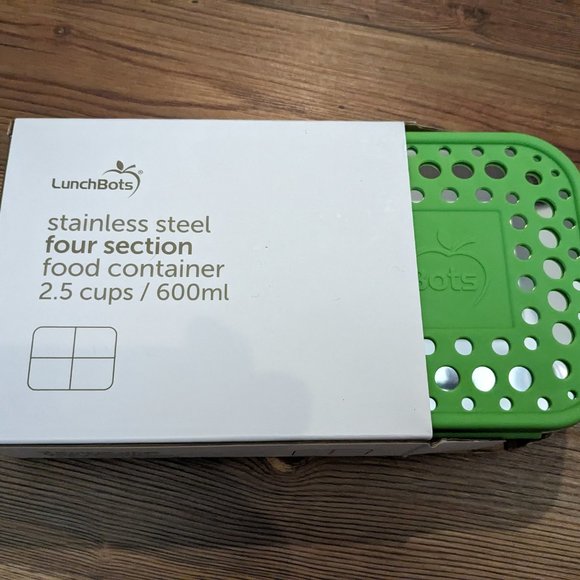 BRAND NEW! Never Used! Set of 2 Lunchbots Quads (with pink & green dot covers) - Picture 5 of 8